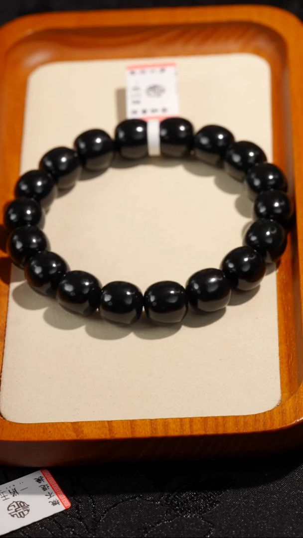 未镶嵌手串和田玉（青玉）和田玉塔县青玉大同乡