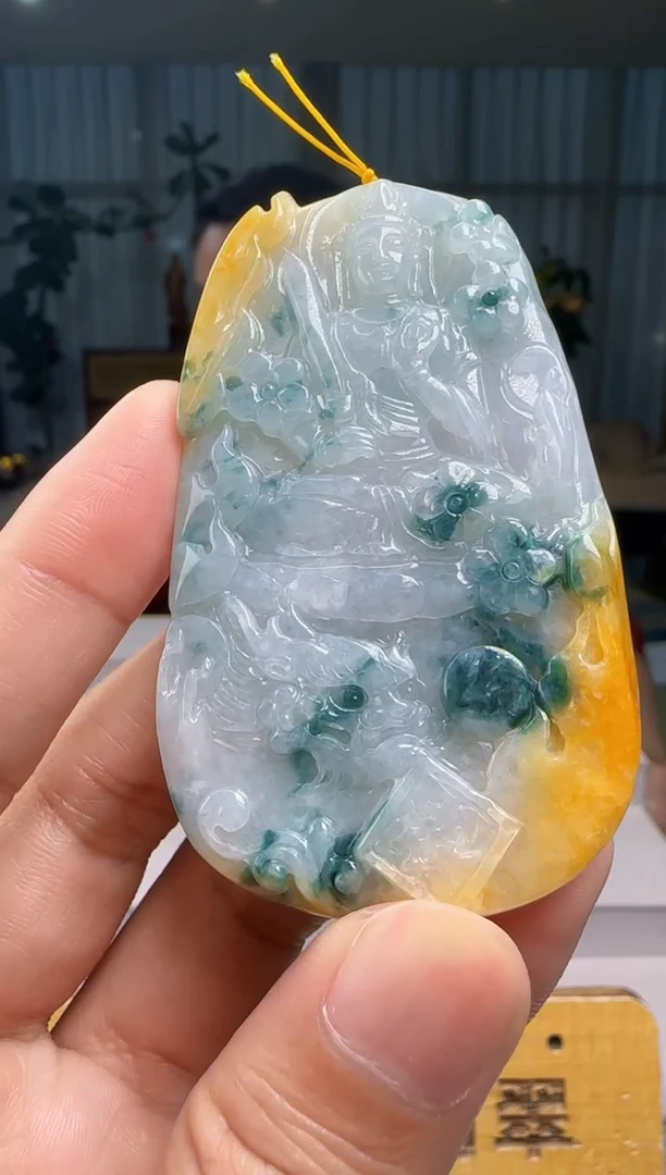 吊坠(不含链)未镶嵌翡翠XM@@960Q3J21147