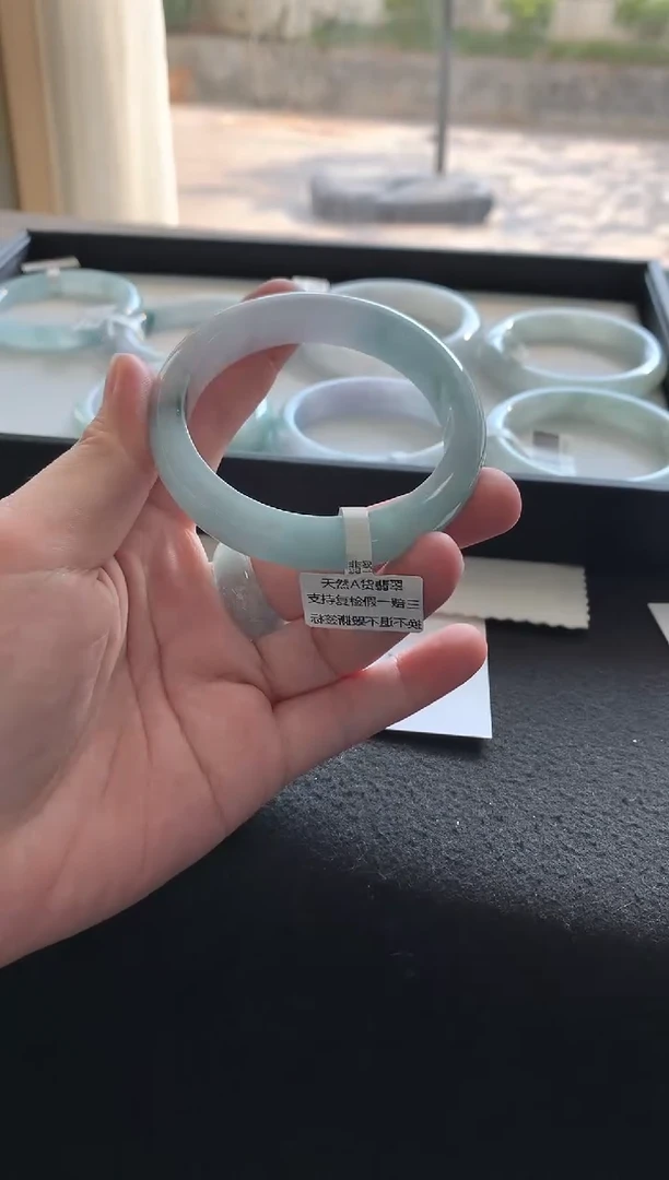 未镶嵌手镯翡翠57.1正圈Y3570买断