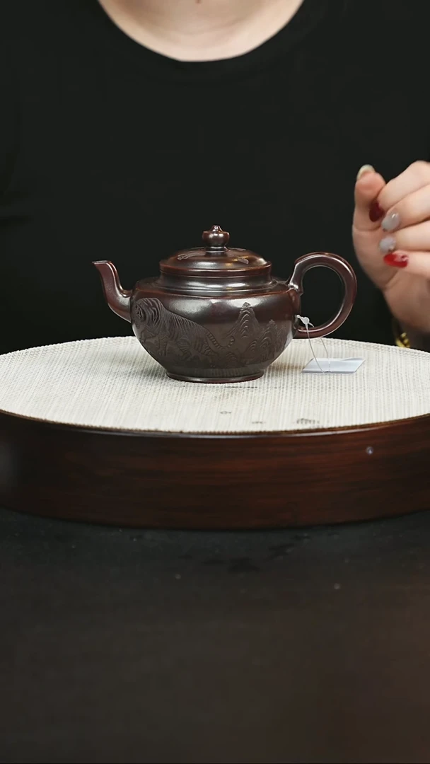 茶杯紫砂笑英壶