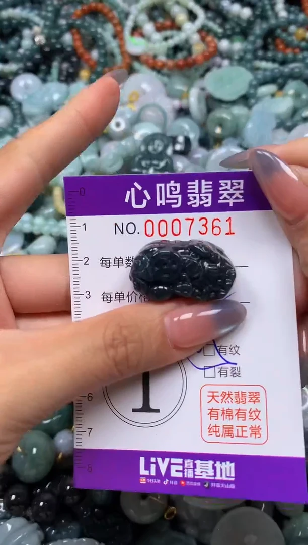 颈饰未镶嵌翡翠闪购007361