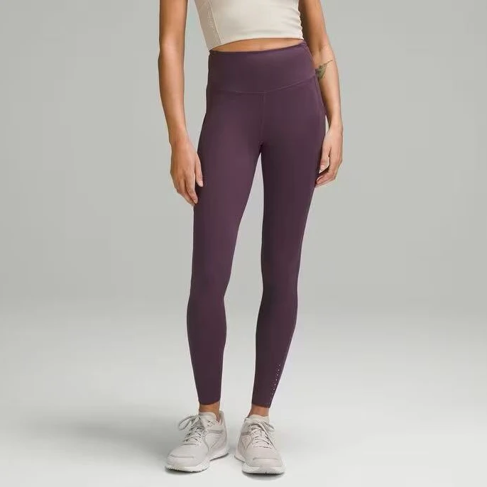 lululemon Fast and Free HR Tight Pockets女士瑜伽裤28寸有口袋