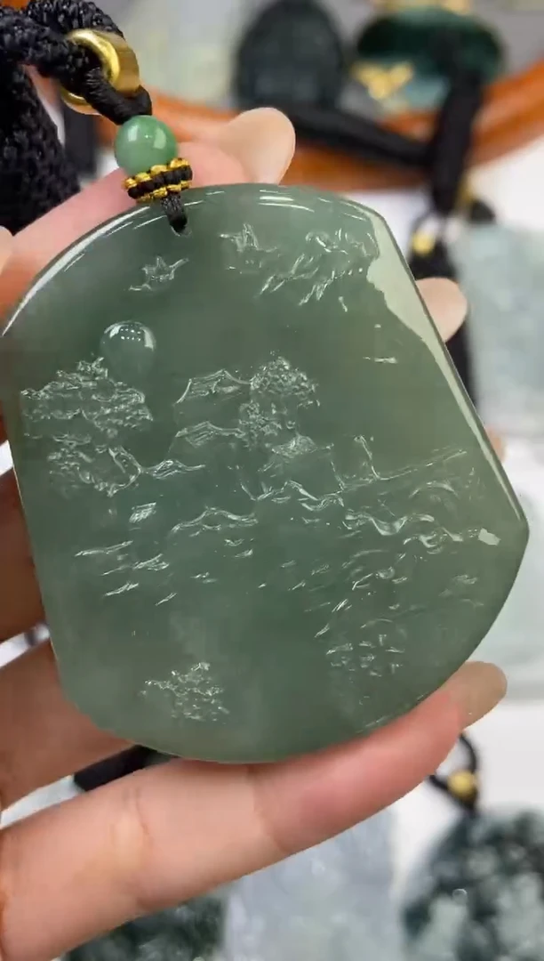 翡翠挂件未镶嵌299920