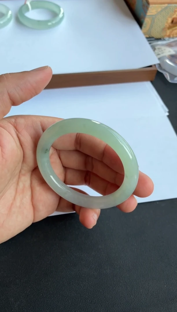 未镶嵌手镯翡翠20号54.8*9.1*9.2圆条