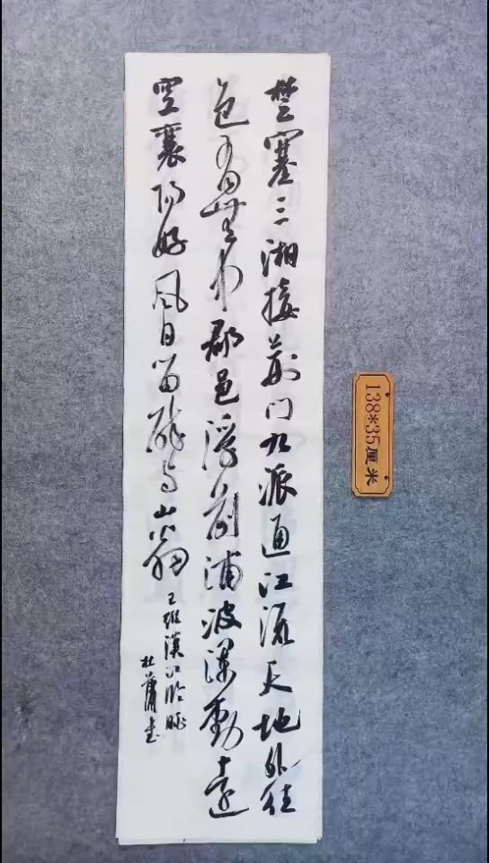 书法105中书协 杜潇书法放漏