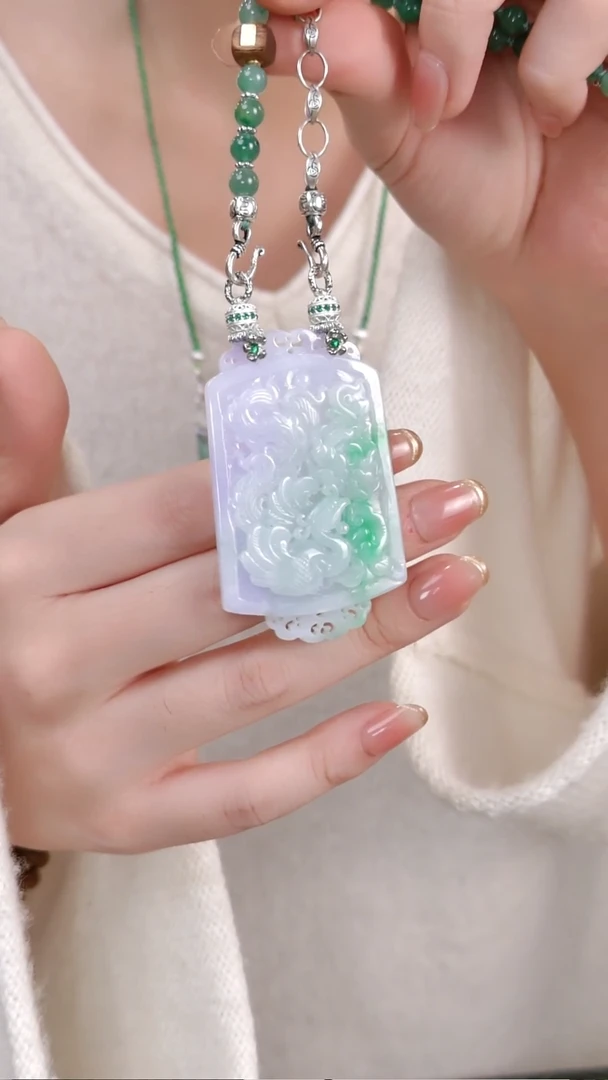 颈饰未镶嵌翡翠国风