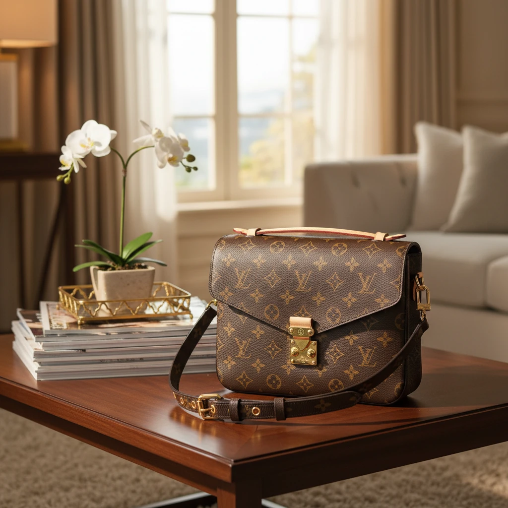 95新 LouisVuitton/路易威登  老花邮差包 1754 6334