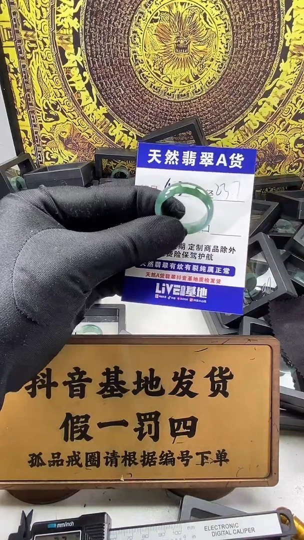 未镶嵌戒圈翡翠403