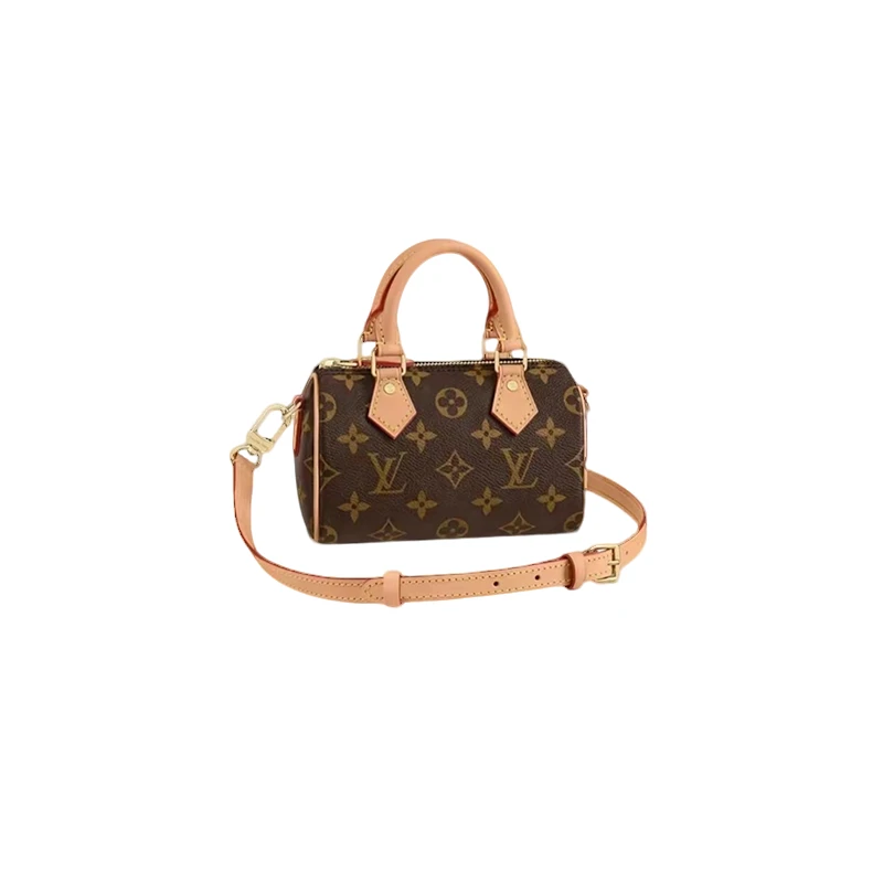 99新 LouisVuitton/路易威登 LV老花Nano枕头包