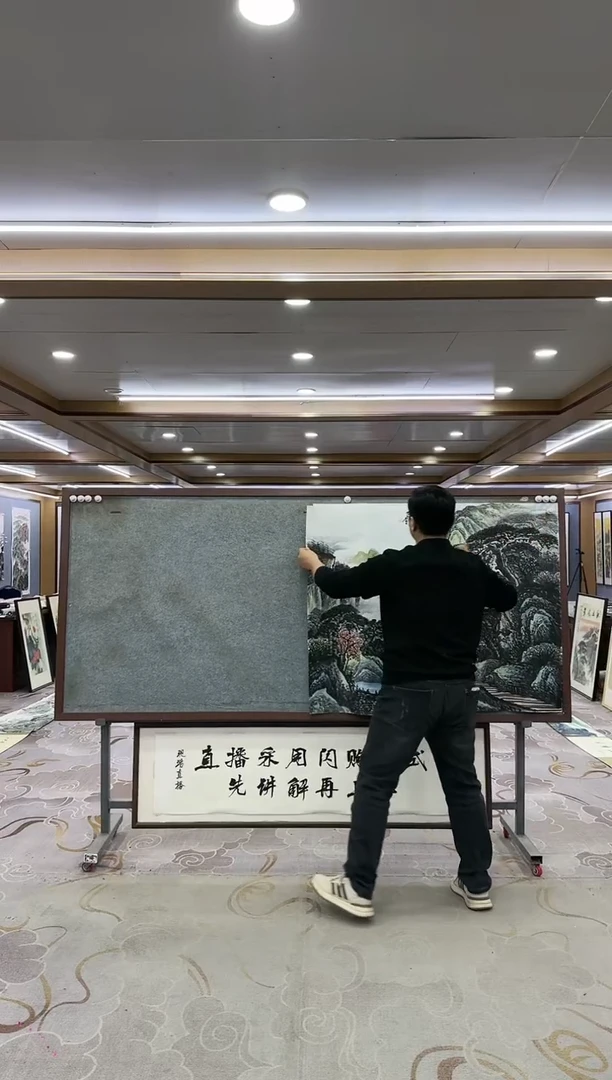 绘画没**果一-邵明义-小八尺-山水国画