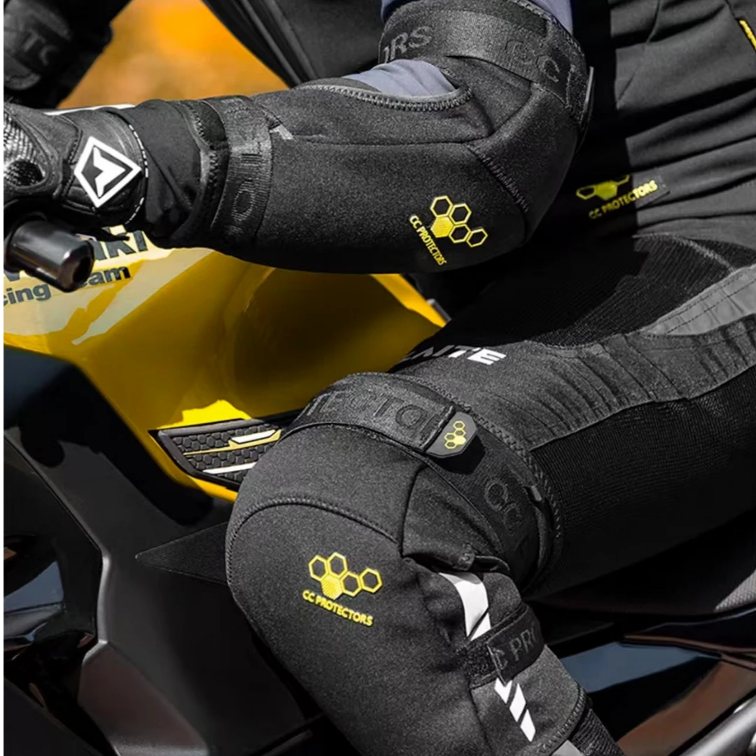 CC冬季摩托车骑行.护膝.护肘.骑行护具.防摔防寒保暖防风男女通用