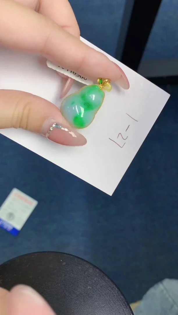 【闪购商品】翡翠颈饰18K金镶嵌000000000