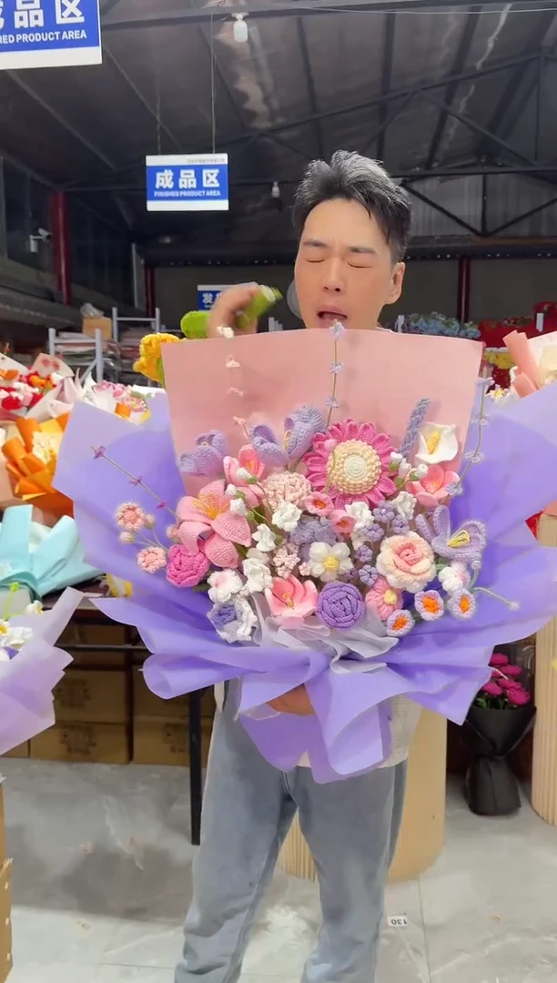 非遗手工定制花束，孤品清仓！！
