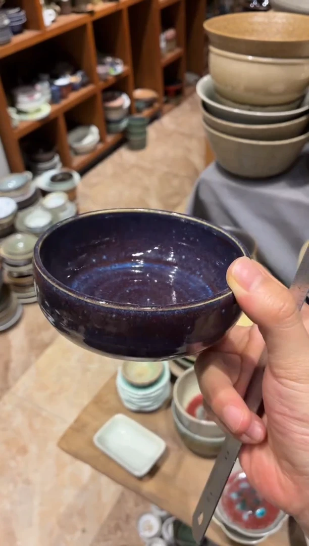 瓷片我**我986紫砂手工钵1个