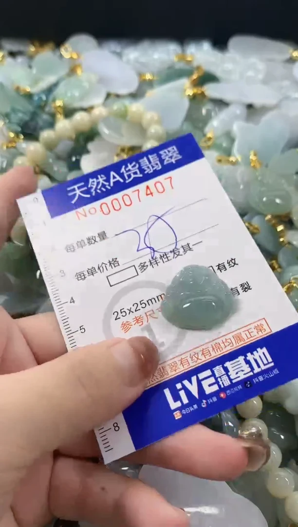 颈饰未镶嵌翡翠天然A货翡翠