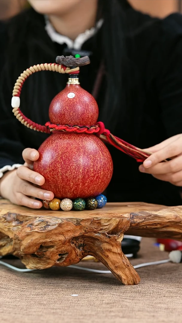 【闪购商品】436—光岳葫天然大漆酒葫芦不含漆珠