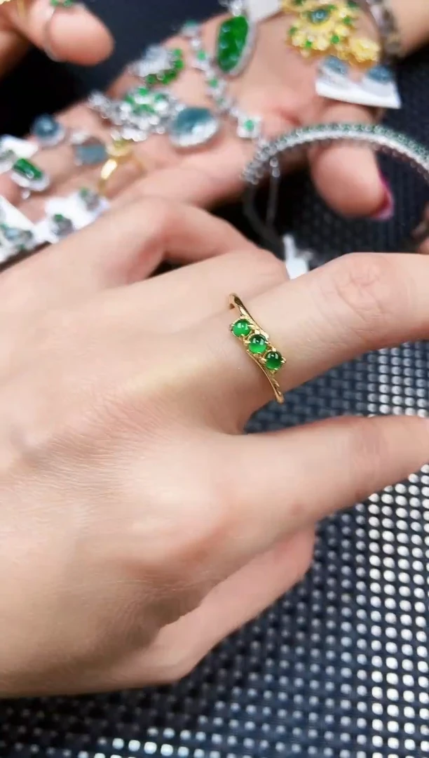 【闪购商品】翡翠戒指未镶嵌11111111