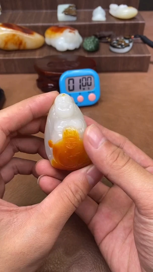 未镶嵌和田玉把件阿****…1