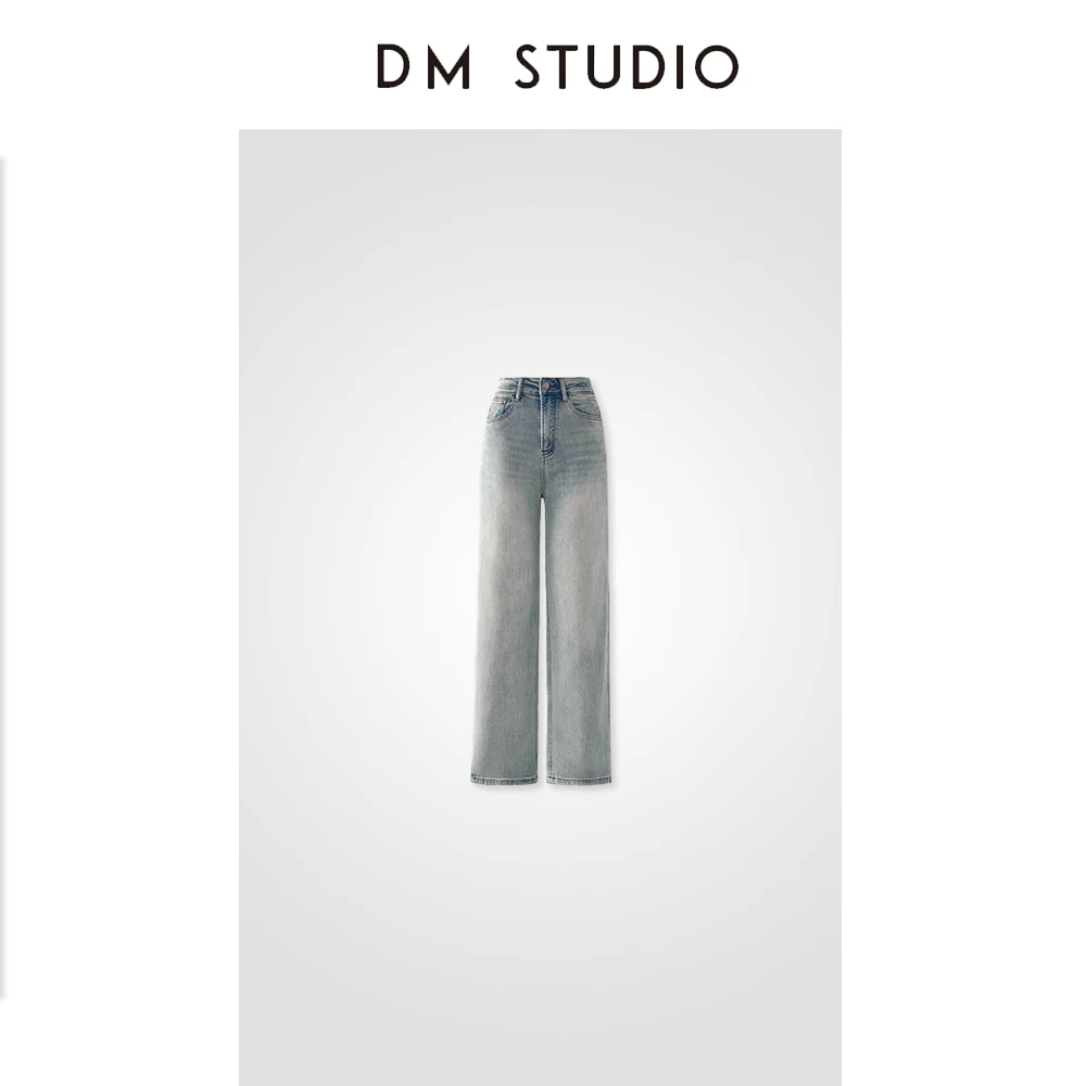 【DM】完美四面弹 | 设计感百搭款直筒牛仔裤 #88006