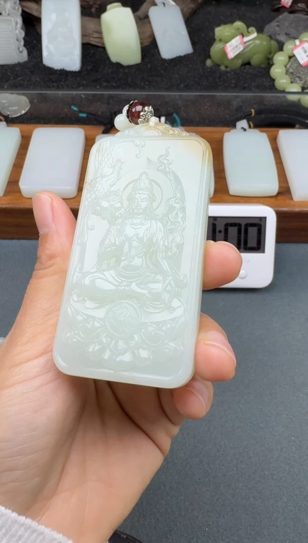 颈饰未镶嵌和田玉2