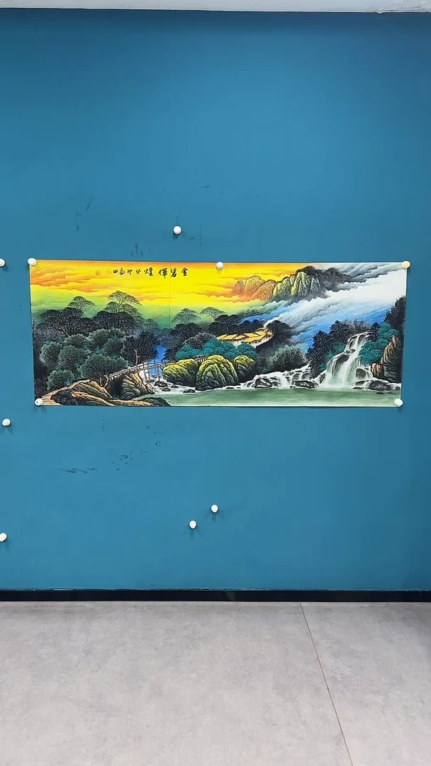 国画10.22-严选-张亭山-小六尺山水-C20