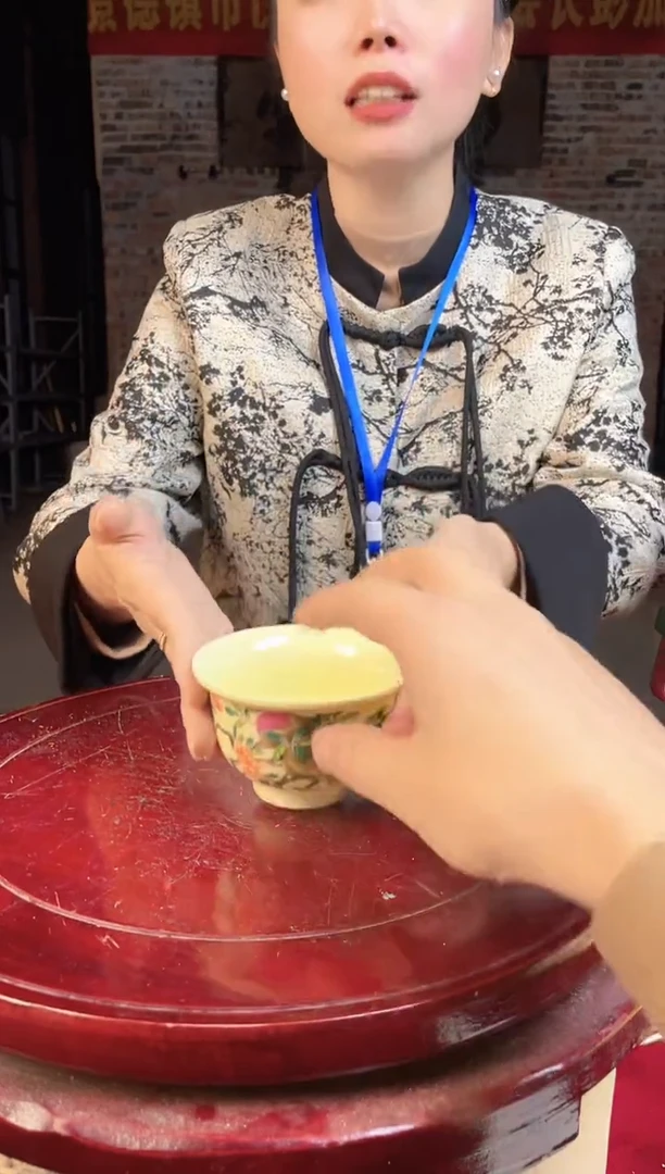摆件陶景德镇陶瓷杯