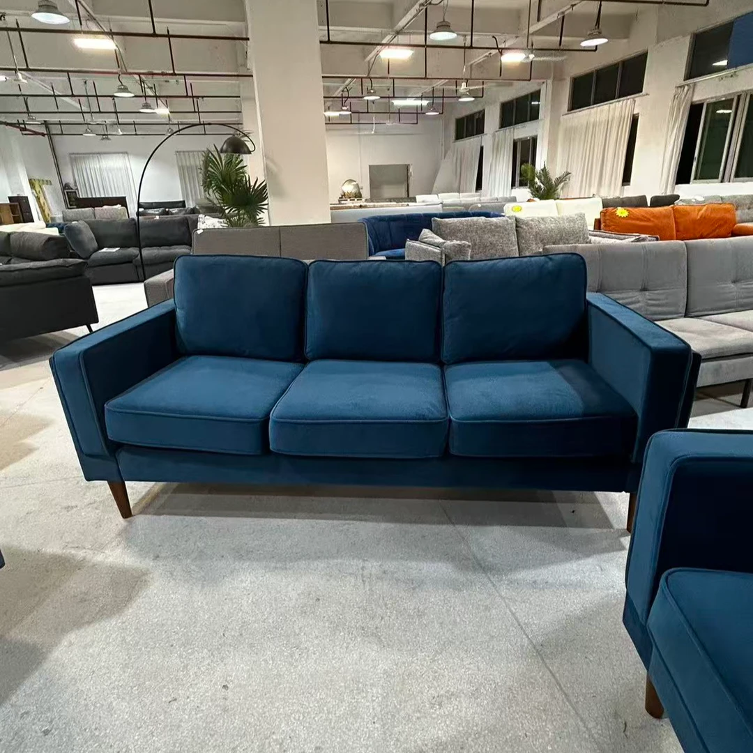 轻奢北欧美式布艺时尚东莞沙发客厅2025最新款东莞沙发工厂直销