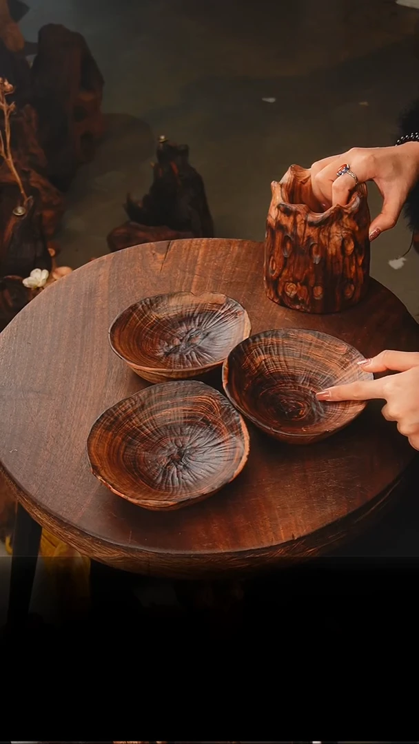 老叶木作作品贵黄碗一个