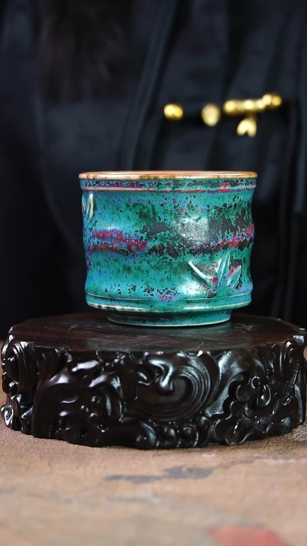 59号高温原矿钧瓷孤品收藏级