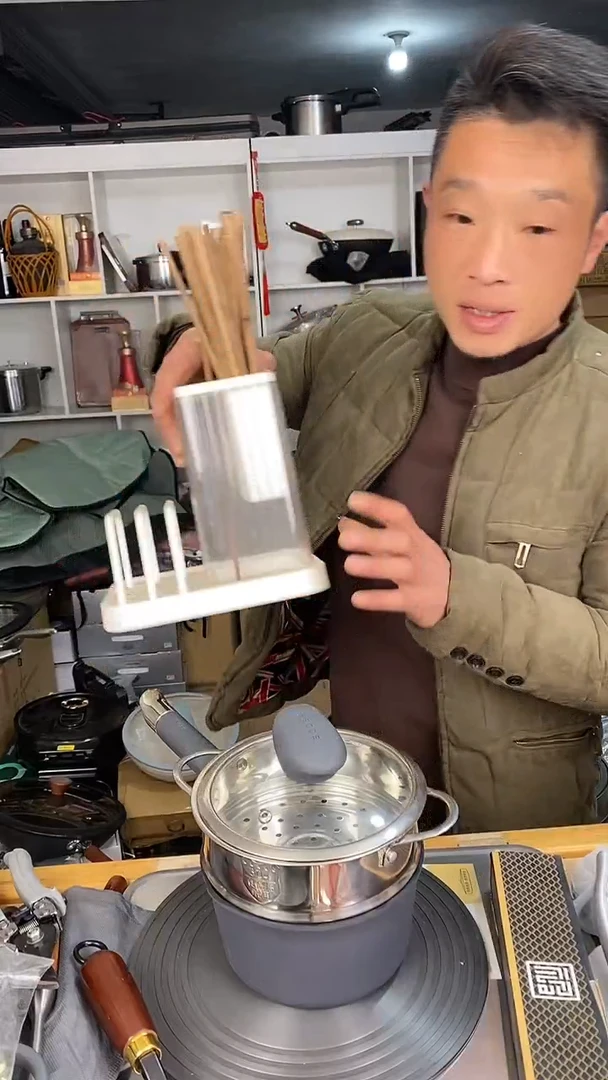 水晶玻璃1筷子笼 微瑕