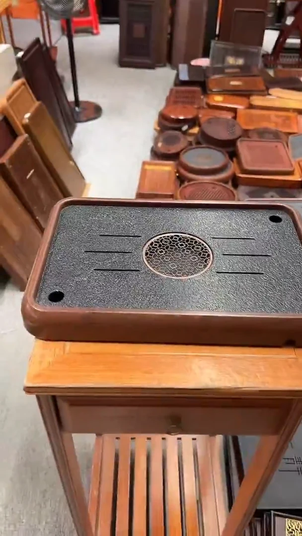 新品福利石材长39CM*宽26CM茶盘