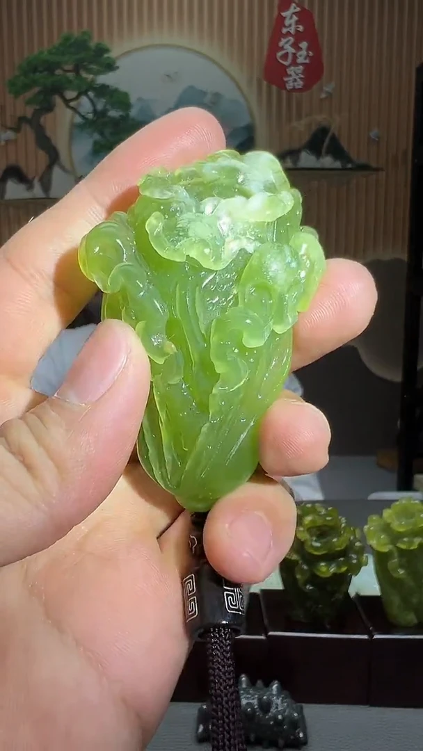 【闪购商品】蛇纹石玉手把未镶嵌天然岫玉手把