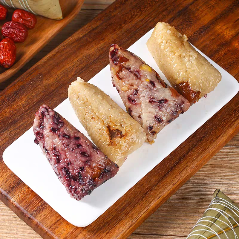 手工粽子端午节红枣粽子蜜枣粽子红豆粽子营养早餐发15个