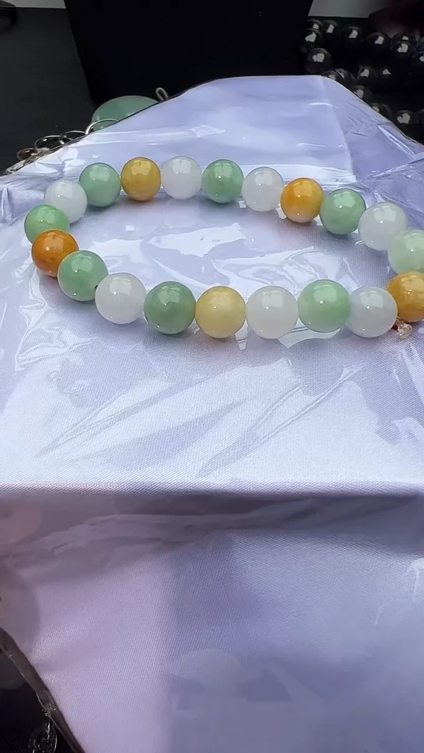 未镶嵌手串翡翠多宝手串