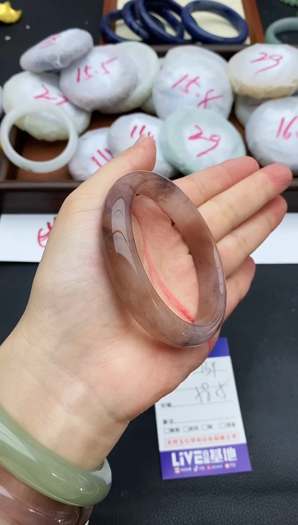 未镶嵌手镯石英质玉139+58/59