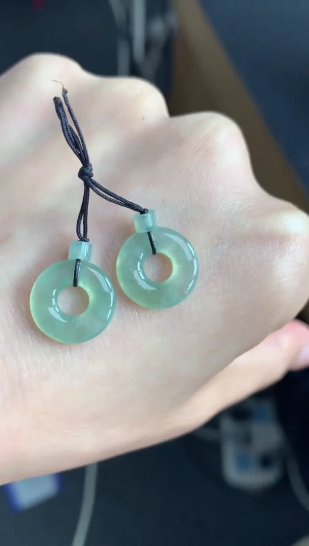 定制翡翠未镶嵌甜甜圈