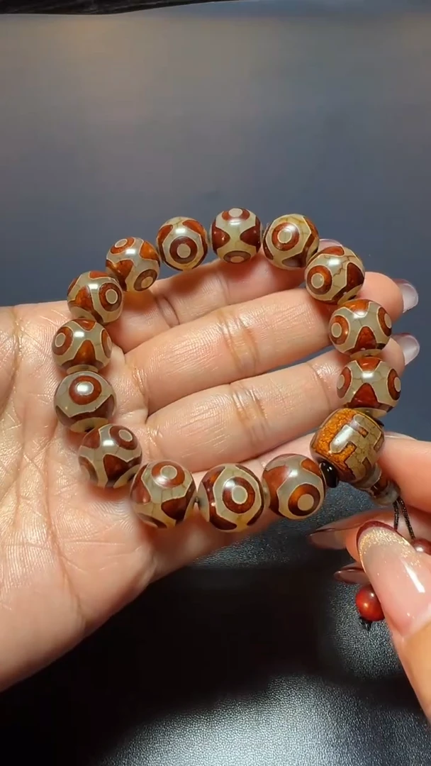 未镶嵌手串玛瑙/玉髓天珠玛瑙手串