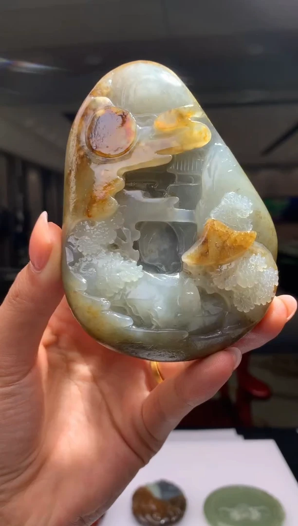 【闪购商品】定制和田玉Boss阳天然和田玉（拍一发一）