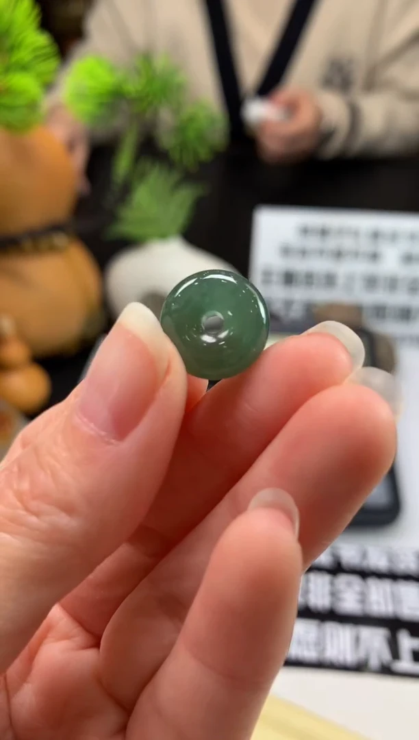 颈饰未镶嵌翡翠青*?---116765