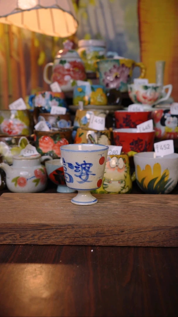 摆件泥垚手作 景德镇手工手绘器物