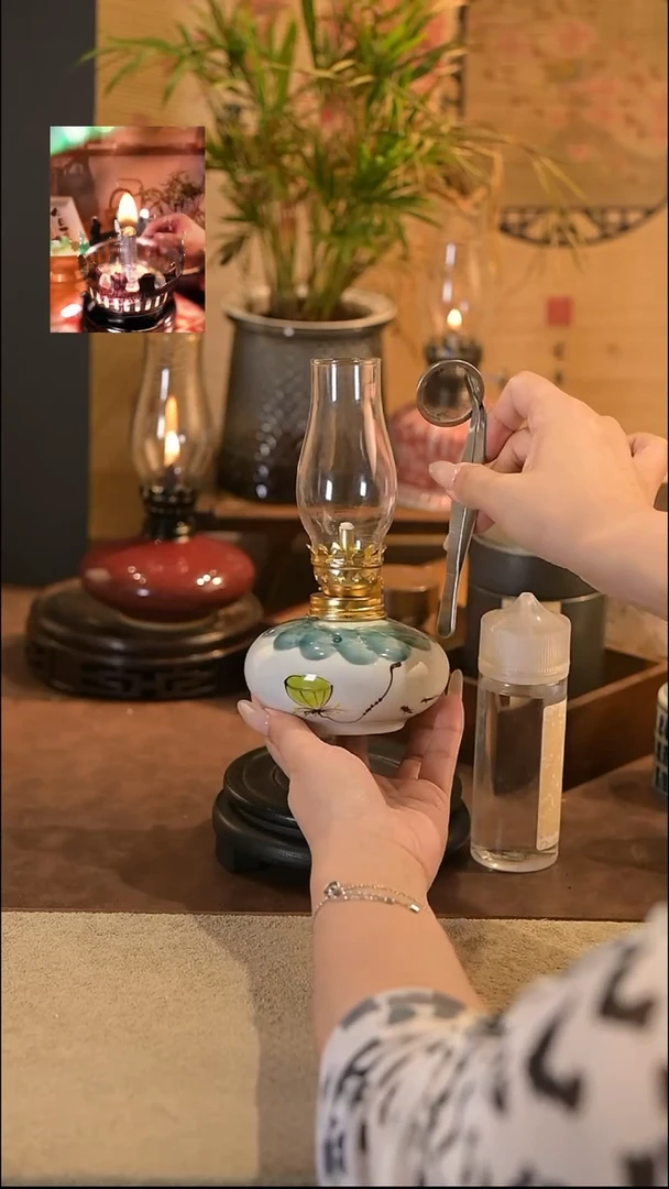 景德镇陶瓷香薰灯摆件