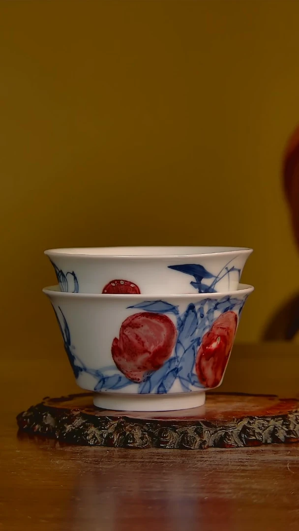 【闪购商品】杯手工手绘杯杯很美丽