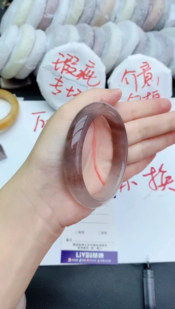 未镶嵌手镯石英质玉瑕疵310+60/61