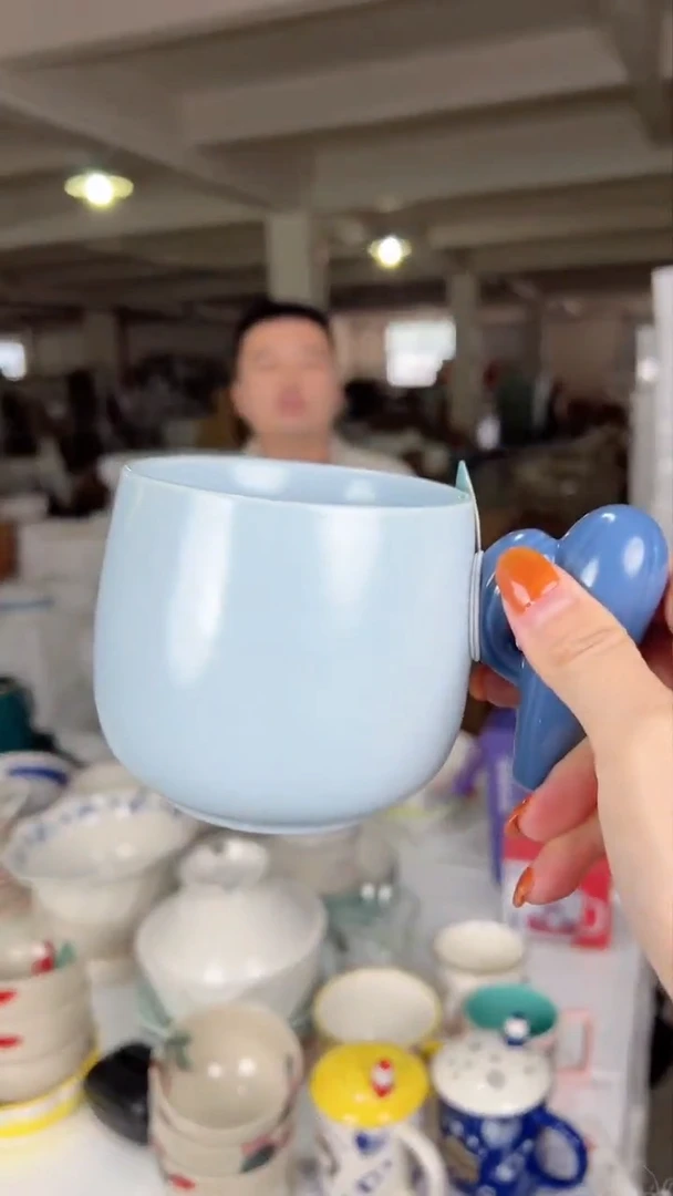 【闪购商品】硕加缤纷仙人掌口杯(蓝）