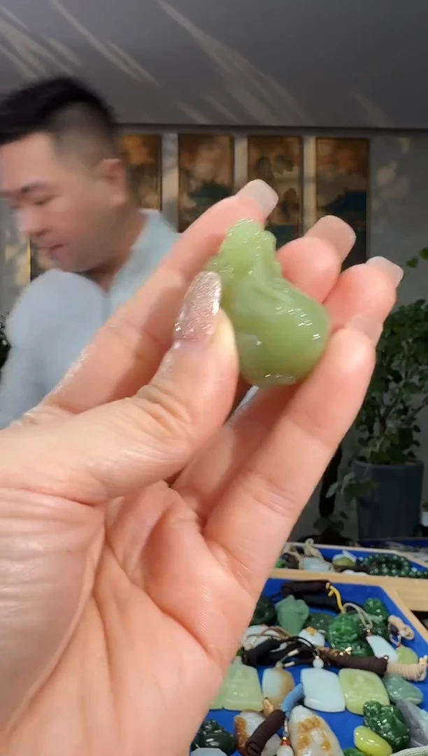 颈饰未镶嵌和田玉拍一发一多样性发货