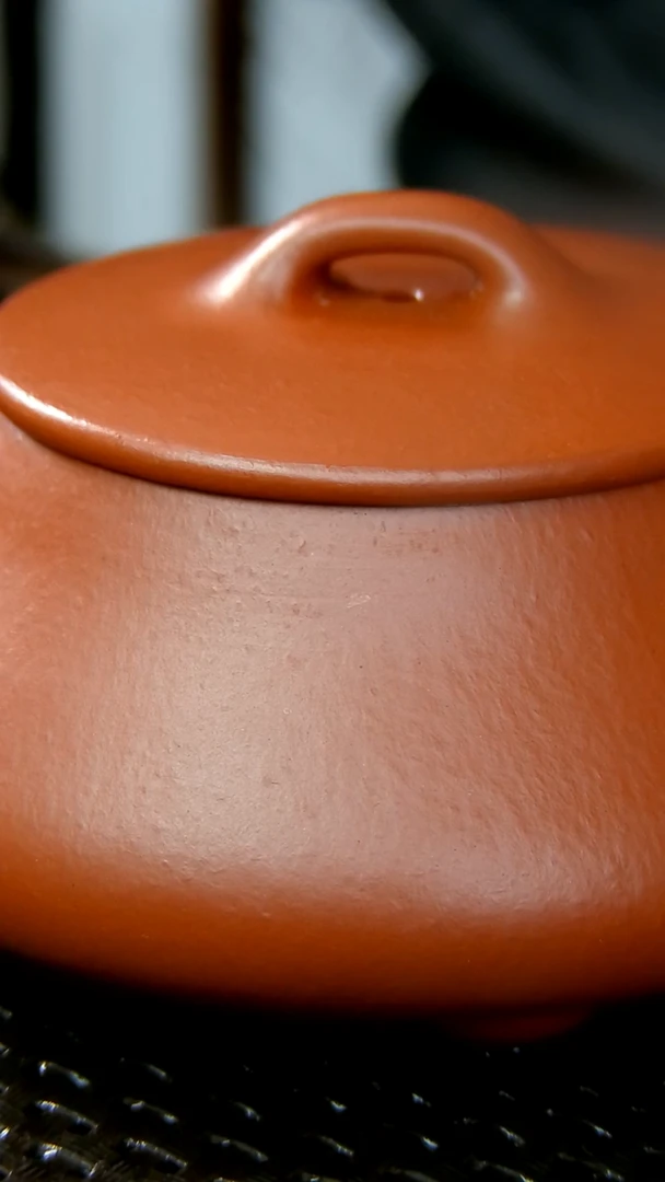 茶杯紫砂骘****g朱泥光明石瓢      130CC