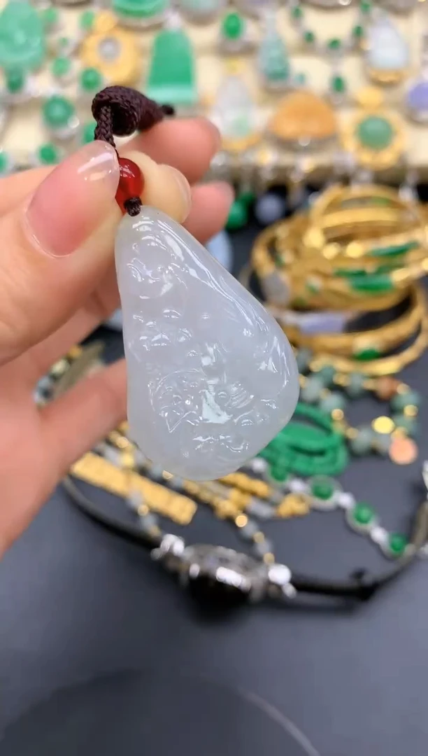 【闪购商品】翡翠颈饰未镶嵌108-中国好珍宝