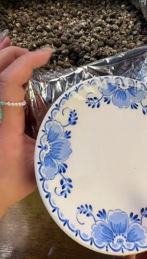 瓷器瓷器瑕茉莉珠碗33
