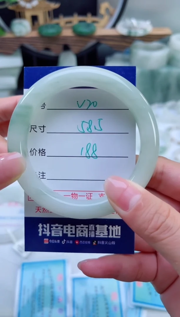 未镶嵌首饰石英质玉（天山翠）20