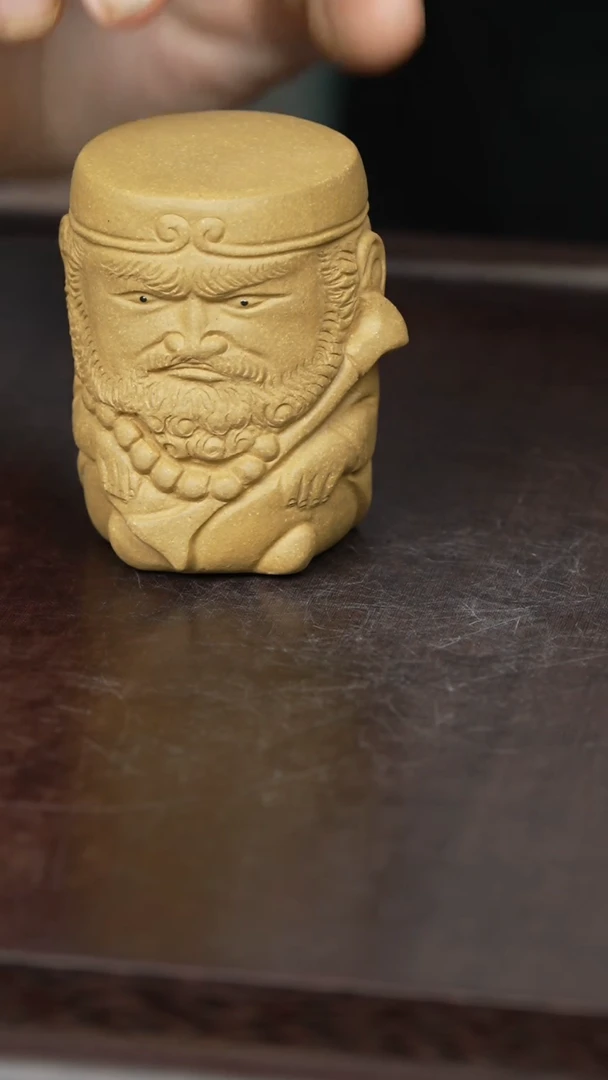 紫砂茶宠沙僧盖置